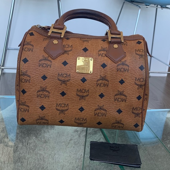MCM Handbags - MCM Boston Bag